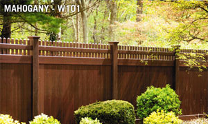 Vinyl  woodbond Fence